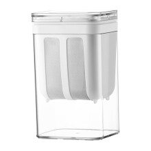 Yogurt Strainer 1100 ML, Greek Yogurt Maker, Cheese Strainer With Fine Mesh Lid, Leakproof Soybean Milk