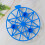 Ventilated Pumpkins Holder Tray Customizable Gardening-Blue 4