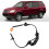 Sensor de velocidade ABS para Honda CR-V 2.4L 2002-2006, sensor da roda traseira esquerda com funcionalidade Plug and Play, roda ABS de 6
