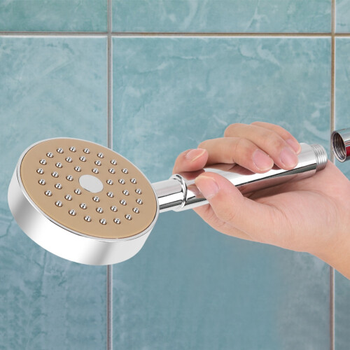 Ergonomically Designed Handle Adjustable Shower Head Bracket, No Drill Installation for Smooth Bathroom Surfaces 2