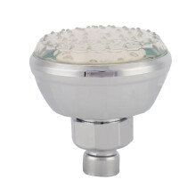 Turbine Powered Shower Head, Eco-Friendly Non-Toxic Finish, Multicolor Light Shower Experience, Temperature Sensitive Water Stream Color Changing For
