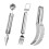 3 Piece Efficient Watermelon Steel Cutting Tools Set Includes-1 1