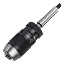 Borechuck med nøkkelfri betjening for MK2-spindel, slitesterkt materiale med høy presisjonschuck 1–16 mm for maskineringssentre og borepresser,