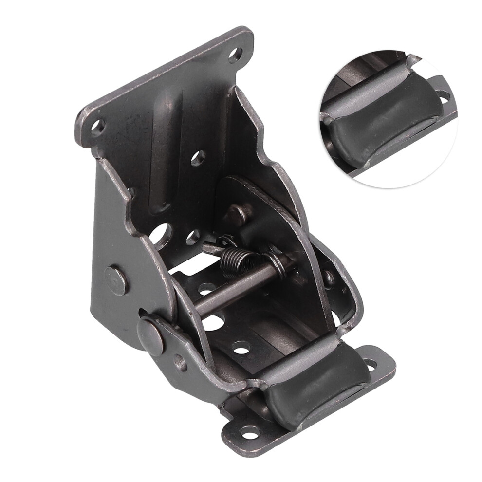 Foldable Hinge Hardware For Table Legs, Self-Lock Extension With Compression Spring Automatic Closure, Sturdy Aluminum Alloy Brackets For Furniture 9128293331470
