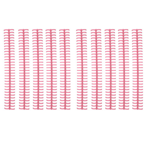 Binding Spines, Plastic Comb Binding Spines Easy to Open Close Adding Pages, Spiral Binding Coils for Student Teacher Document File Making, Versatile 1
