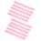 Binding Spines, Plastic Comb Binding Spines Easy to Open Close Adding Pages, Spiral Binding Coils for Student Teacher Document File Making, Versatile 6