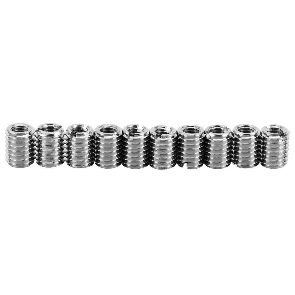 Insert Nut Sleeve For Automotive Repair, Reducer Nut Conversion Kit With M5x0.8 To M8x1.25 Thread Configuration, Thread Repair Tool Kit For Radiators 9358999823782