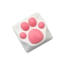 CatPaw Keycap remplacement de claviers PBT à Animation-Rose