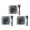 Module de caméra USB OV9732, 3 pièces, objectif-3 ensembles 1