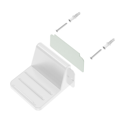 Adjustable Wall Mount Holder for Multiple Devices Tablets-White