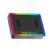 USB3.2 to Double Protocol Solid Disk Adapter Enclosure Double