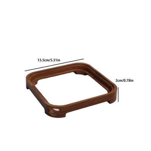 Quality Wood Stand for MiniM4 Computer Enhancing Cooling Stand 2