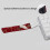 Decorative Strap Comfortable Carrying Rope Adhesive-Crane Red 3