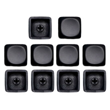 Customiseds PBT Blank Keycaps MOA Profiel 1U Hoogte Niet-Zwart