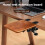 Support de main d'ordinateur de tapis de bureau de souris 7
