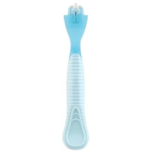 Women's Razor, 3Layer Stainless Steel Hand Razor for Beard and Body Hair, Bikini Area, Armpits, Thighs, Portable Razor (E) 1 pc. (pack of 1)