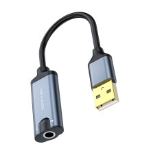 USB-Soundkarte Externe USB-Soundkarte mit Mikrofonanschluss-10cm