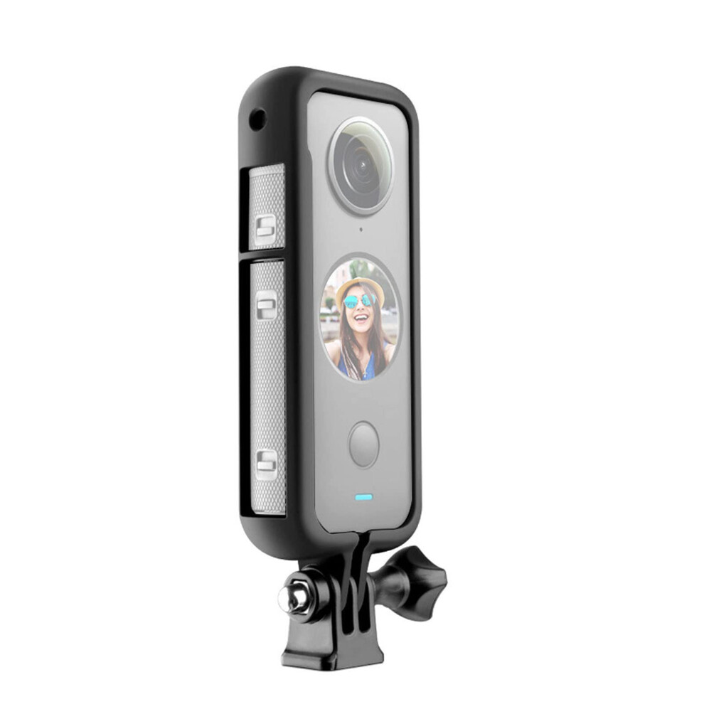 Camera Protection Frame Protective Frame For Insta360 One X2 Panoramic Camera, Abs Camera Protective Case With Mounting Adapter Screw. 9365049814782