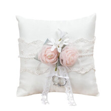 Ring bearer, lace ring pillow, ring pillow, wedding ring carrier pillow set, ring holder for beach, wedding, memento, wedding ceremony.