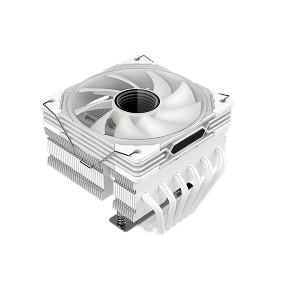 Efficient 12Cm Fan Cpu Air Coolers With Enhances- White 7732000454684
