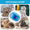 Water Mat for Cats ScratchResistant, Cooling Mat with Fish Design 2