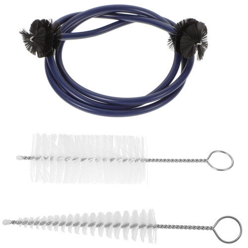 trumpet cleaning set maintenance cleaner for wind instruments plastic blue