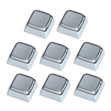 8 stuks XDA hoogte-achtergrondverlichting Keycaps in-Lichtblauw
