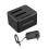 External Hard Disk Enclosure Double Bay USB3.0 5Gbps Supports 1