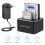 External Hard Disk Enclosure Double Bay USB3.0 5Gbps Supports 6