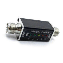 Shortwave Meter RF-tapped Power Not Need Batteries Easy to Carry