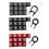 13 Key Keycaps Set met antisliptextuur en-Grijs 2