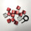 13 Key Keycaps Set met antisliptextuur en-Grijs 7