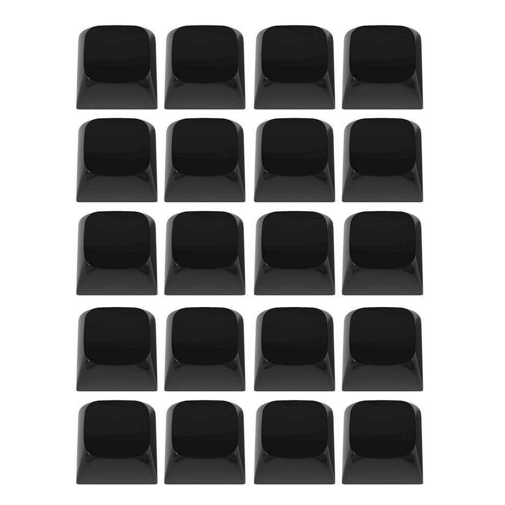 20Pcs Creative Keycap Xda Profile 1U Pc Key Cover For- Black 7732000451874