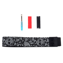 Keyboards Strap with Aesthetics Design-Black cashew flowers