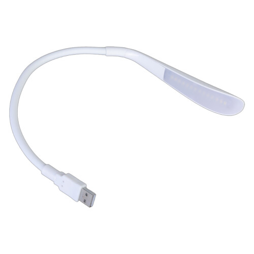 USB Touch LED Table Lamp Mini USB Light for Bedroom Study-White