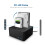 Double Bay Hard Drive Docking Station High Capacity for 2.5 & 4
