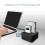 Double Bay Hard Drive Docking Station High Capacity for 2.5 & 7