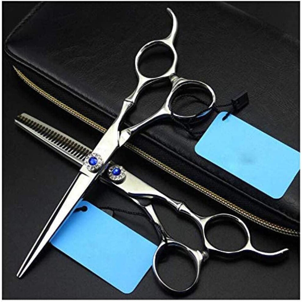 Hairdressing scissors, 6inch scissors, hair cutting scissors, thinning scissors, hairdressing scissor set for men and women.