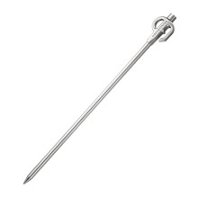 Zelthering Stainless Steel Ground Anchors Rotatable HeavyDuty Dog Leash Camping Application Installation Multifunctional
