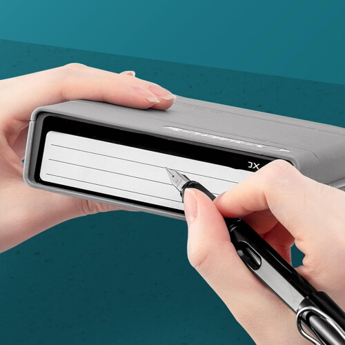 Protective Hard Drives Storage Case For 2.5Inch/3.5Inch Hard Drives Grey Solid Disk Container For Office Travel 2