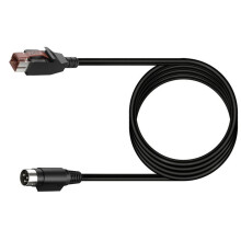 24V 5V 12V Power Supply USB to Power DIN 3Pin Male Cable for-K
