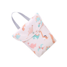 Portable Nappy Storage Bag for Newborn Nappies 10 Pack Capacity, As Shown, Briefcase