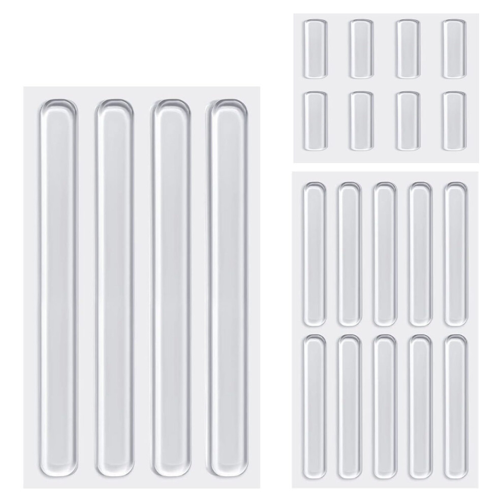 Silent Guardians, Silicone Material Bumpers For Furniture Protection, Noise Reduction Ensures Peaceful Environment, Self Adhesive For Easy Installatio 9088527535367