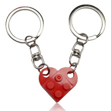 Decorazione per aula a forma di cuore dal design flessibile, portachiavi in silicone antiaderente per coppie, facile da pulire e assemblare, ideale