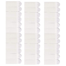 Double Sided Adhesive for Clean Surface Prep, Heavy Duty Damage Free Hanging Strips Ensure Easy Clean Removal, Suitable for Indoor Use on Smooth Surfa