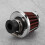 Cold Air Intake Filter Crankcase Breather For Engine, Air Filter High Filtration Efficiency High Performance Function Filter Out Dust Easy To Install 8