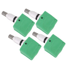 Realtids TPMS-sensor til Nissan 350Z, kompatibel med 315Mhz dæktryksmåler, GOD SERVICE garanteret sensor med lang levetid, aluminium