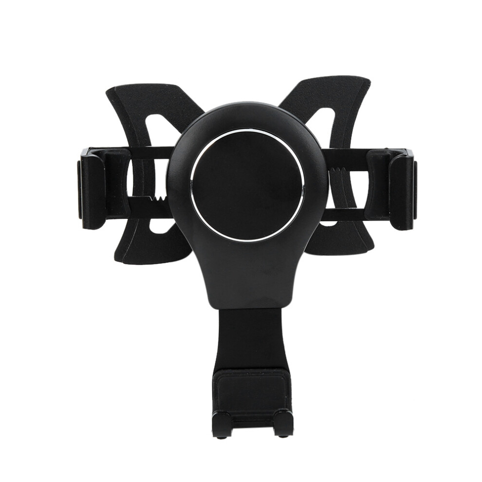 Gravity Mount Design Car Phone Holder Automotive Interior Dashboard Mount Bracket Aluminum Alloy Mat Vent Blockage Free Non Slip Clips Soft Rubber 9190834499017