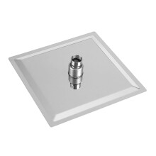Ultra Thin Stainless Steel Shower Head, Adjustable Swivel Ball Joint, Rainfall Experience, High Pressure 304 Stainless Steel, Brushed Nickel Finish