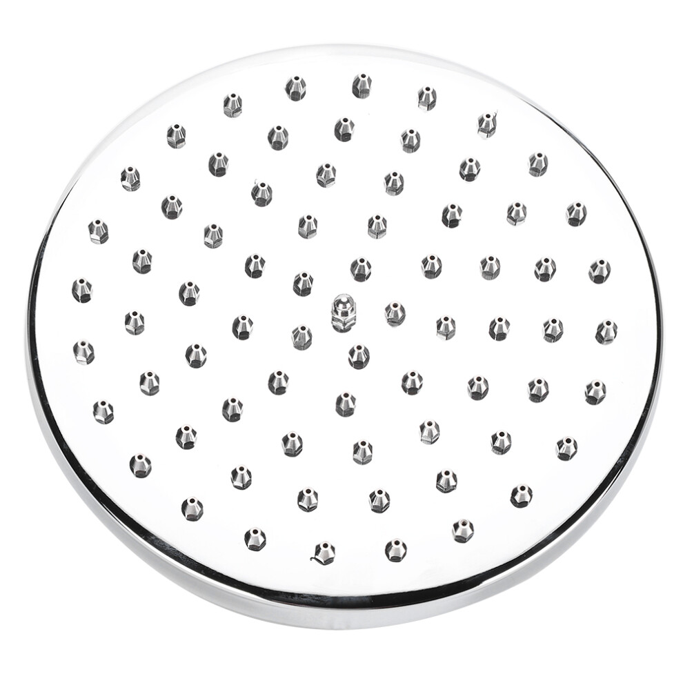 8" Stainless Steel Rain Showerhead, G1/2 28 Outlets, Detachable Chrome 7891382607597
